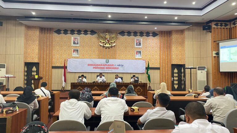 Sosialisasi Aplikasi E-Sakip